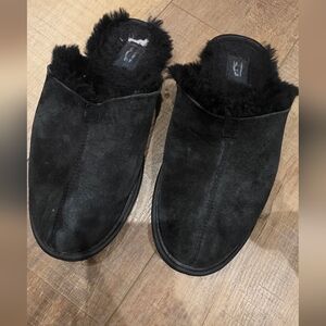 Ugg Fur-Lined Slippers